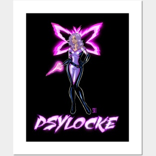 British Psylocke Posters and Art